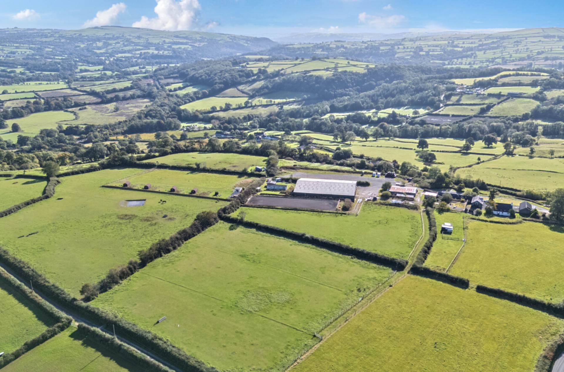 Celaeron Equestrian Centre & Caravan Site, Neuaddlwyn, Ceredigon. Image 1