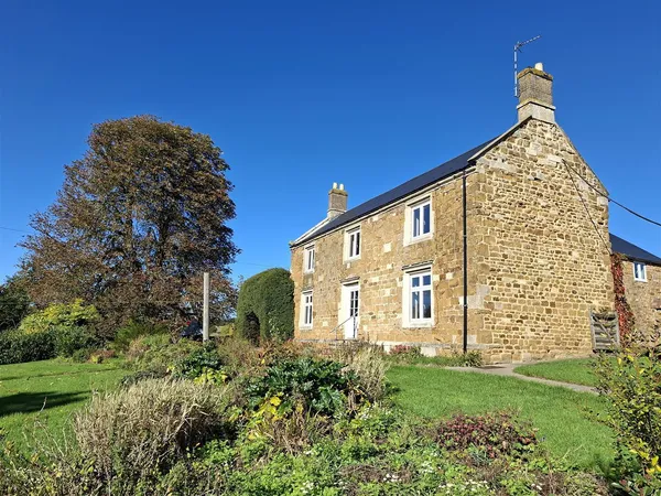 Farmhouse Office & Showroom with Industrial Unit Welby Grange, Welby, Melton Mowbray LE14 3JL