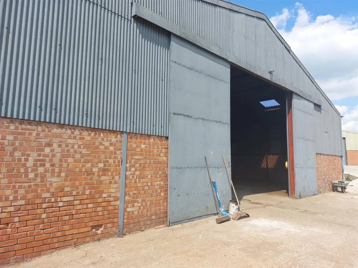 Farmhouse Office & Showroom with Industrial Unit Welby Grange, Welby, Melton Mowbray LE14 3JL