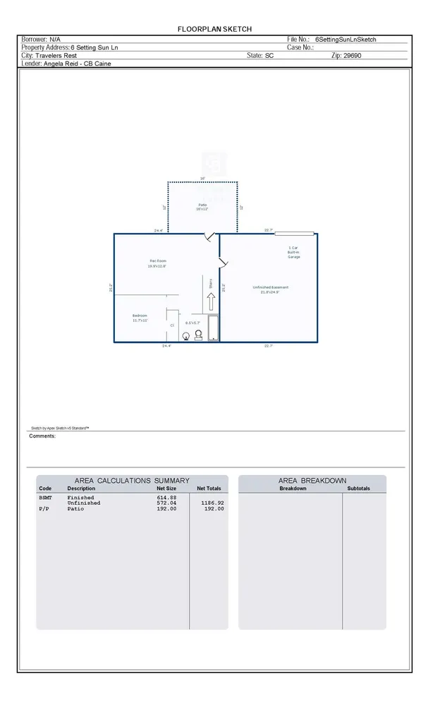 6 Setting Sun Ln, Travelers Rest, SC 29690
