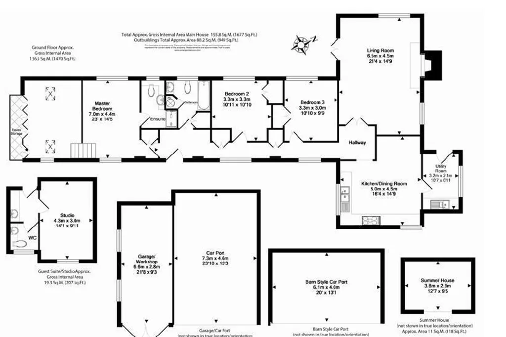 0 Bedroom Land - Building Plot For Sale: Sturt Farm Barn, Sturt Road, Haslemere