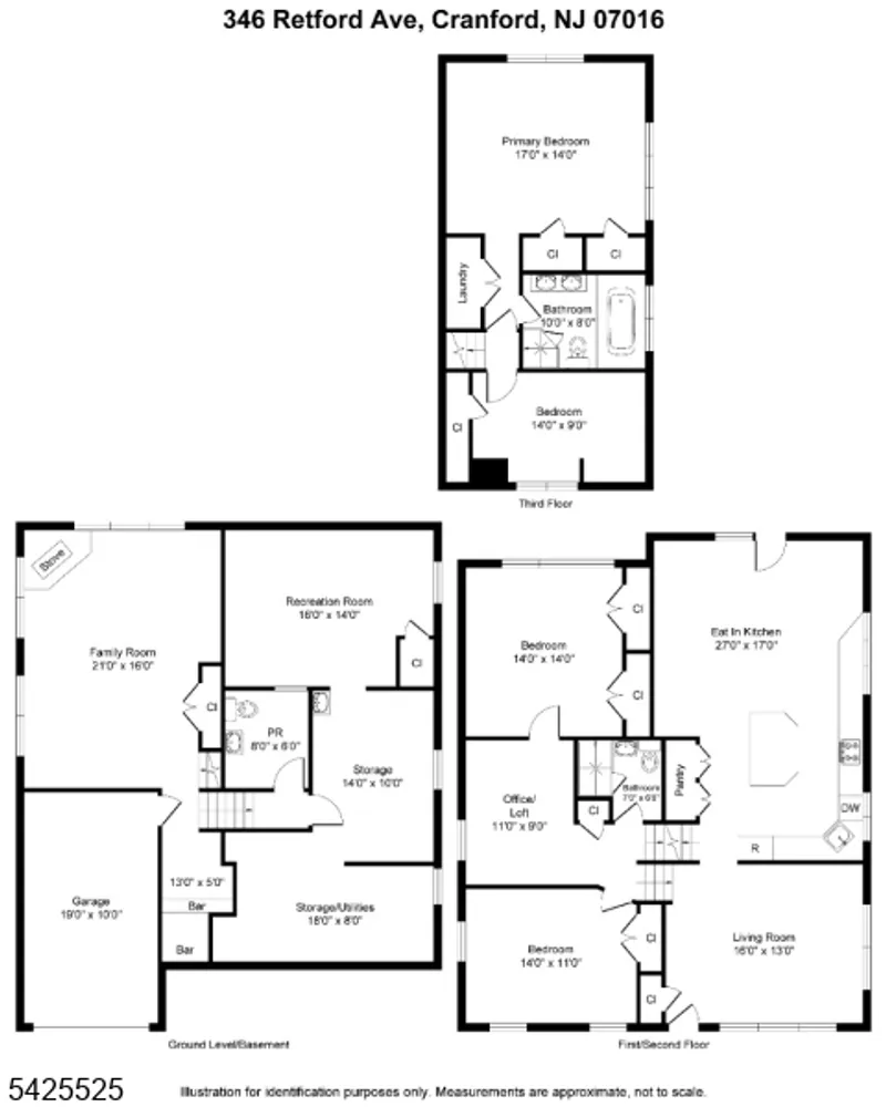346 Retford Ave, Cranford, NJ 07016