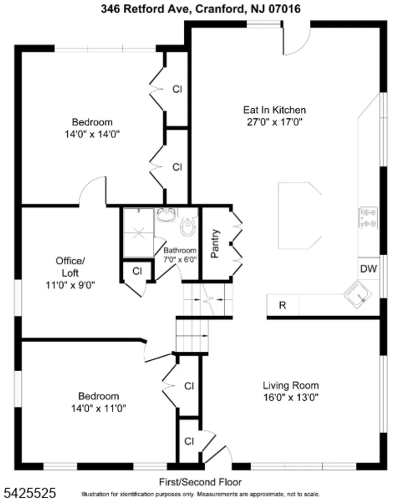 346 Retford Ave, Cranford, NJ 07016
