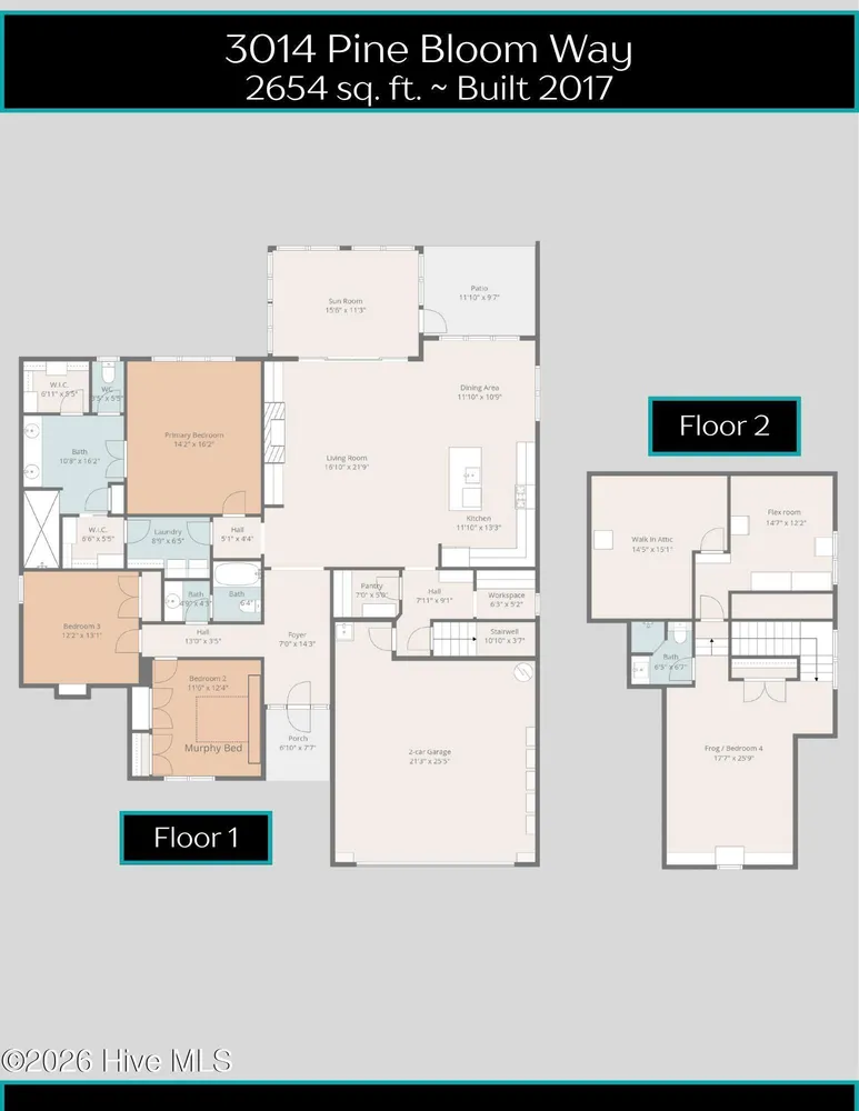 3014 Pine Bloom Way, Leland, NC 28451