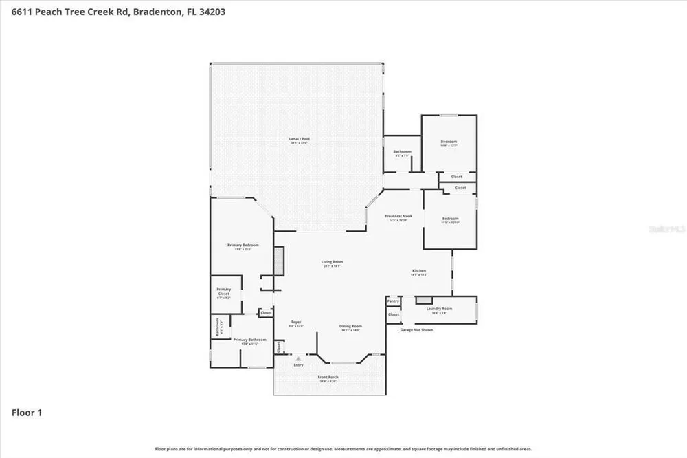 6611 Peach Tree Creek Rd, Bradenton, FL 34203