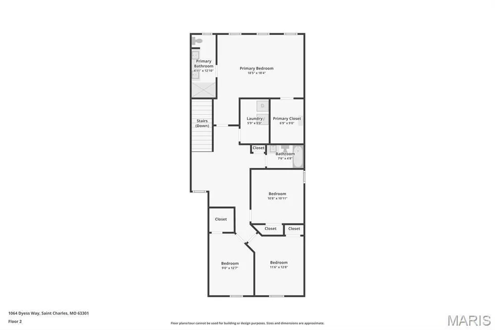 1064 DYESS WAY, St Charles, MO 63301