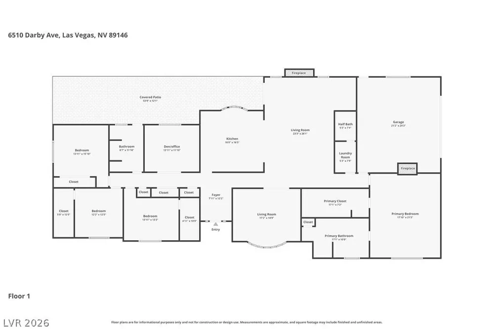 6510 Darby Ave, Las Vegas, NV 89146-6518