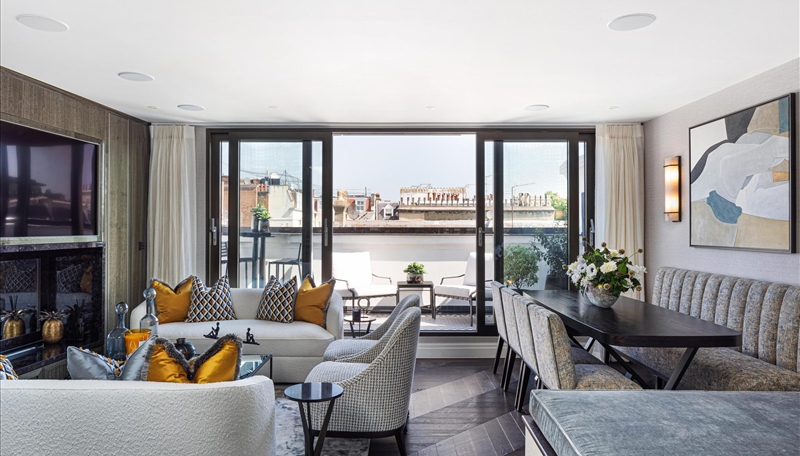 Fifth Floor Three Bedroom Penthouse To Let Prince of Wales Terrace, W8 Image 1
