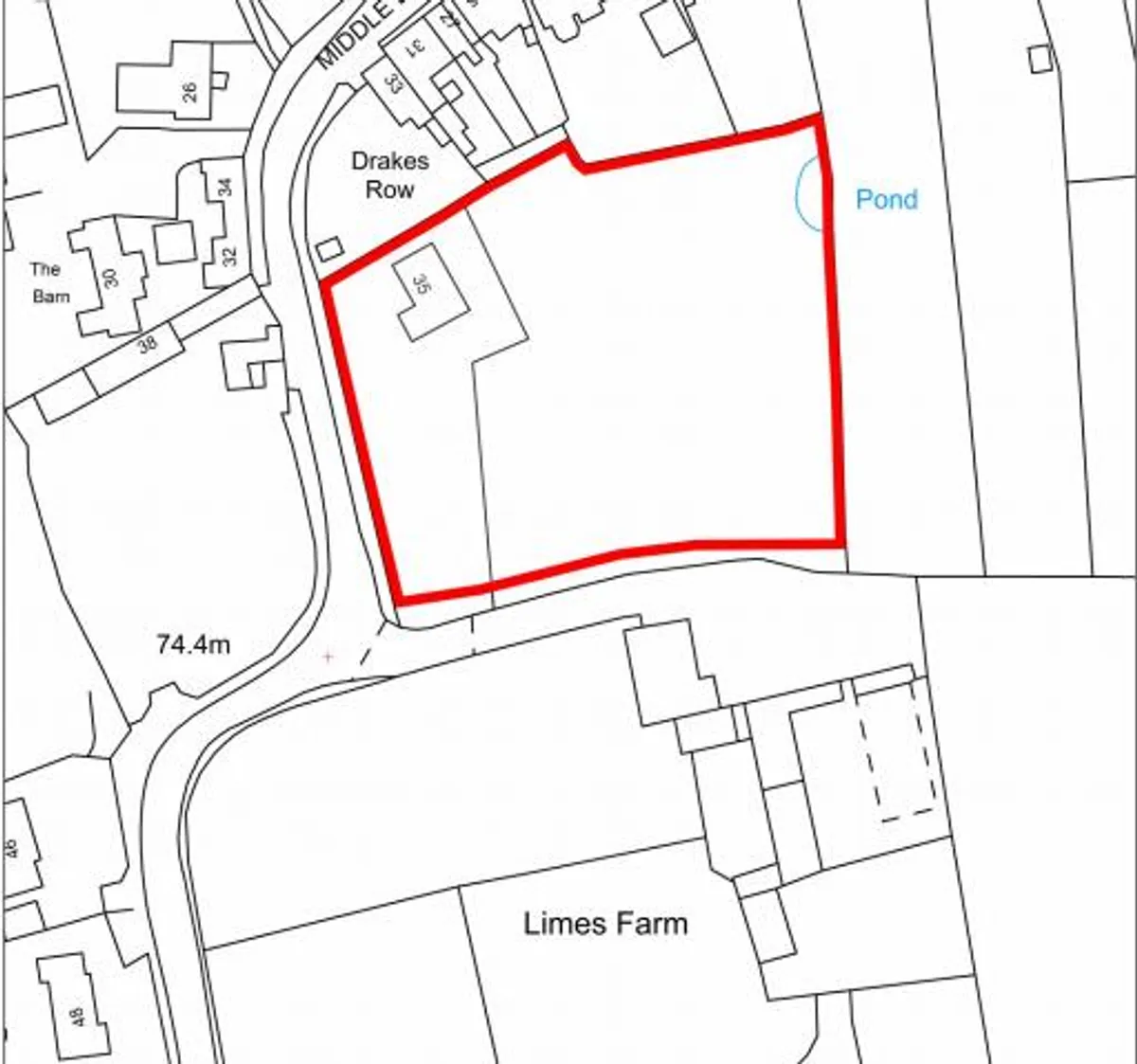 LIMES BUNGALOW, MIDDLE LANE, NETHER BROUGHTON