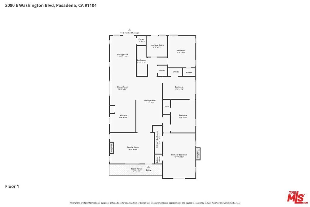 2080 E Washington Blvd, Pasadena, CA 91104