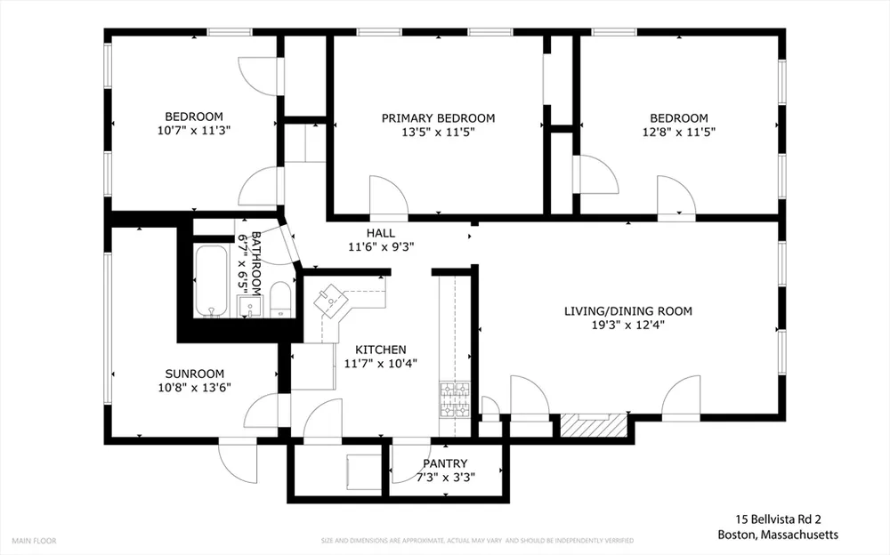 15 Bellvista Rd, Boston, MA 02135