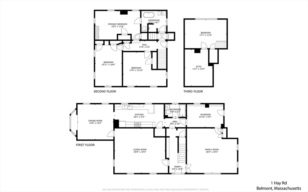 1 Hay Rd, Belmont, MA 02478
