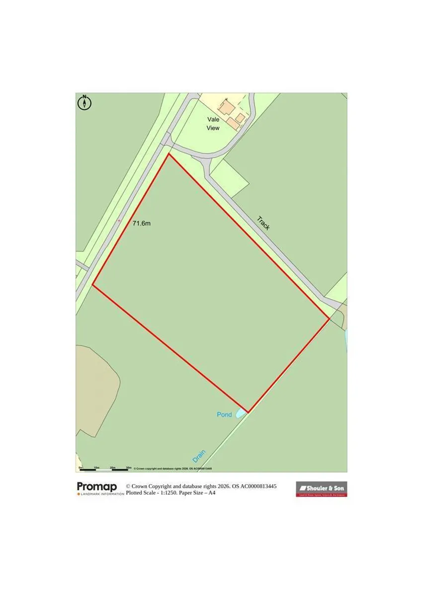 Land at Blacksmith End, Stathern, Leicestershire - Circa 2.81 acres