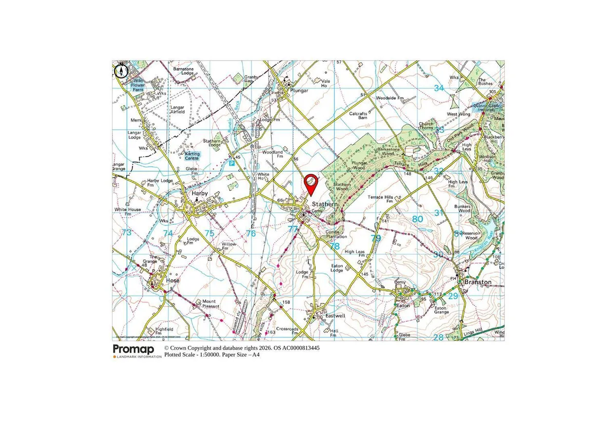 Land at Blacksmith End, Stathern, Leicestershire - Circa 2.81 acres
