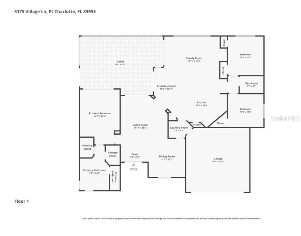 3175 Village Ln, Port Charlotte, FL 33953