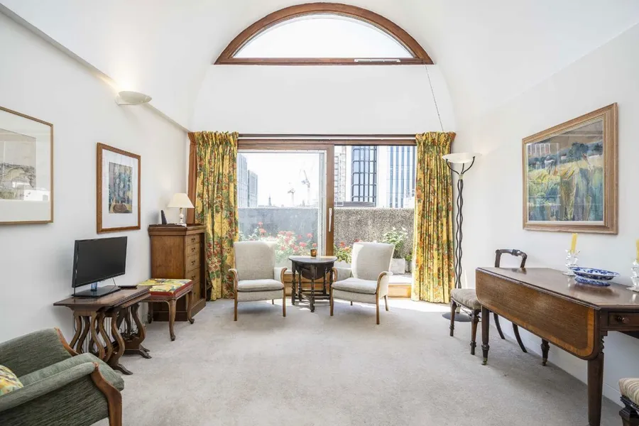 From a flat for sale