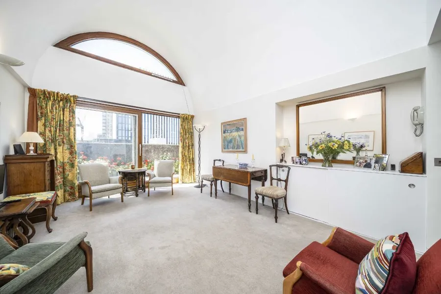 From a flat for sale