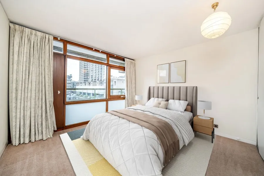 From a flat for sale