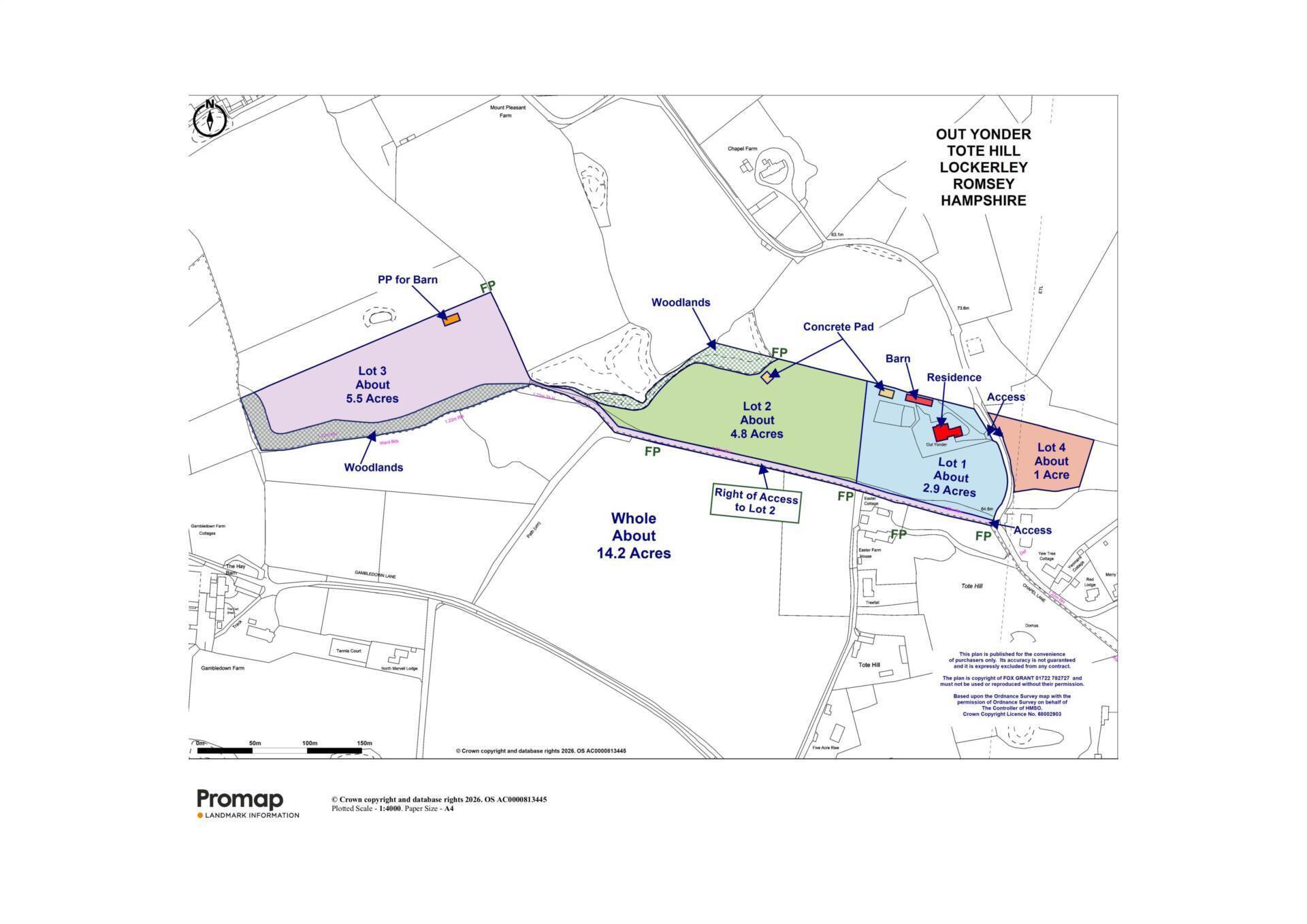 Lot 1 Tote Hill, Lockerley Image 2
