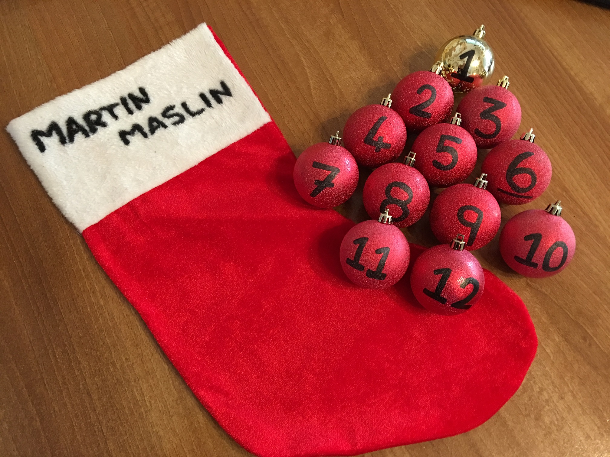 12 DAYS OF CHRISTMAS Martin Maslin 12 DAYS OF CHRISTMAS Martin Maslin