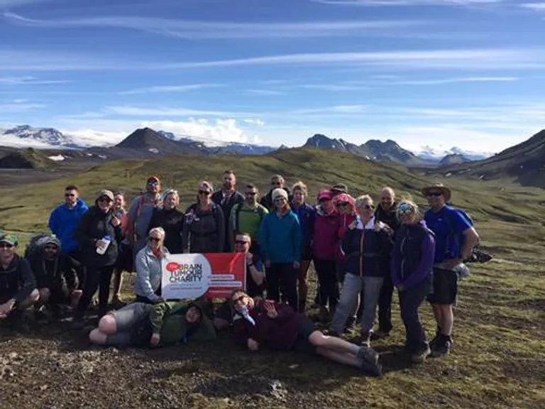 Pilgrims Trek Iceland for The Brain Tumour Charity hero