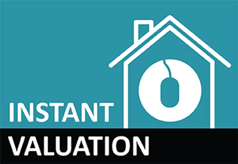 instant house valuations at the touch of a button