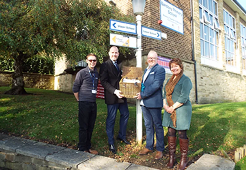 furnell residential helps school garden project blossom