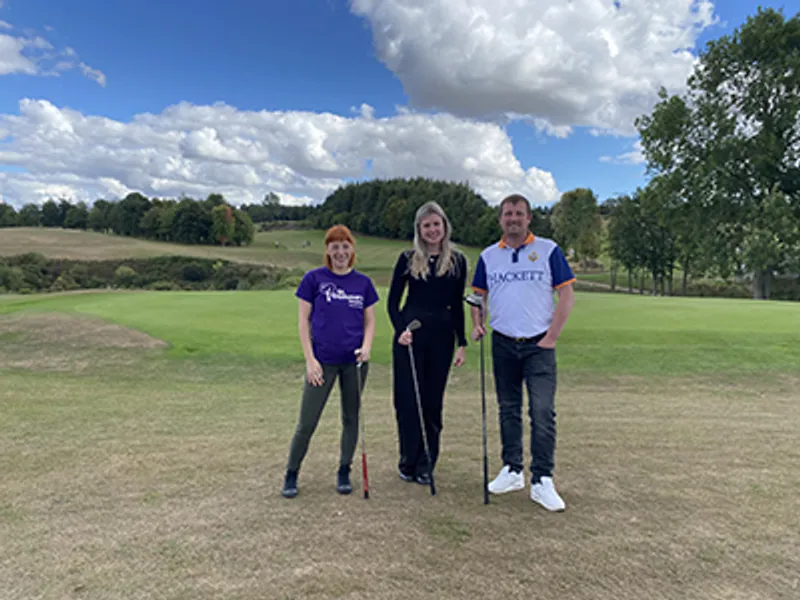 fundraising golf day on course for success