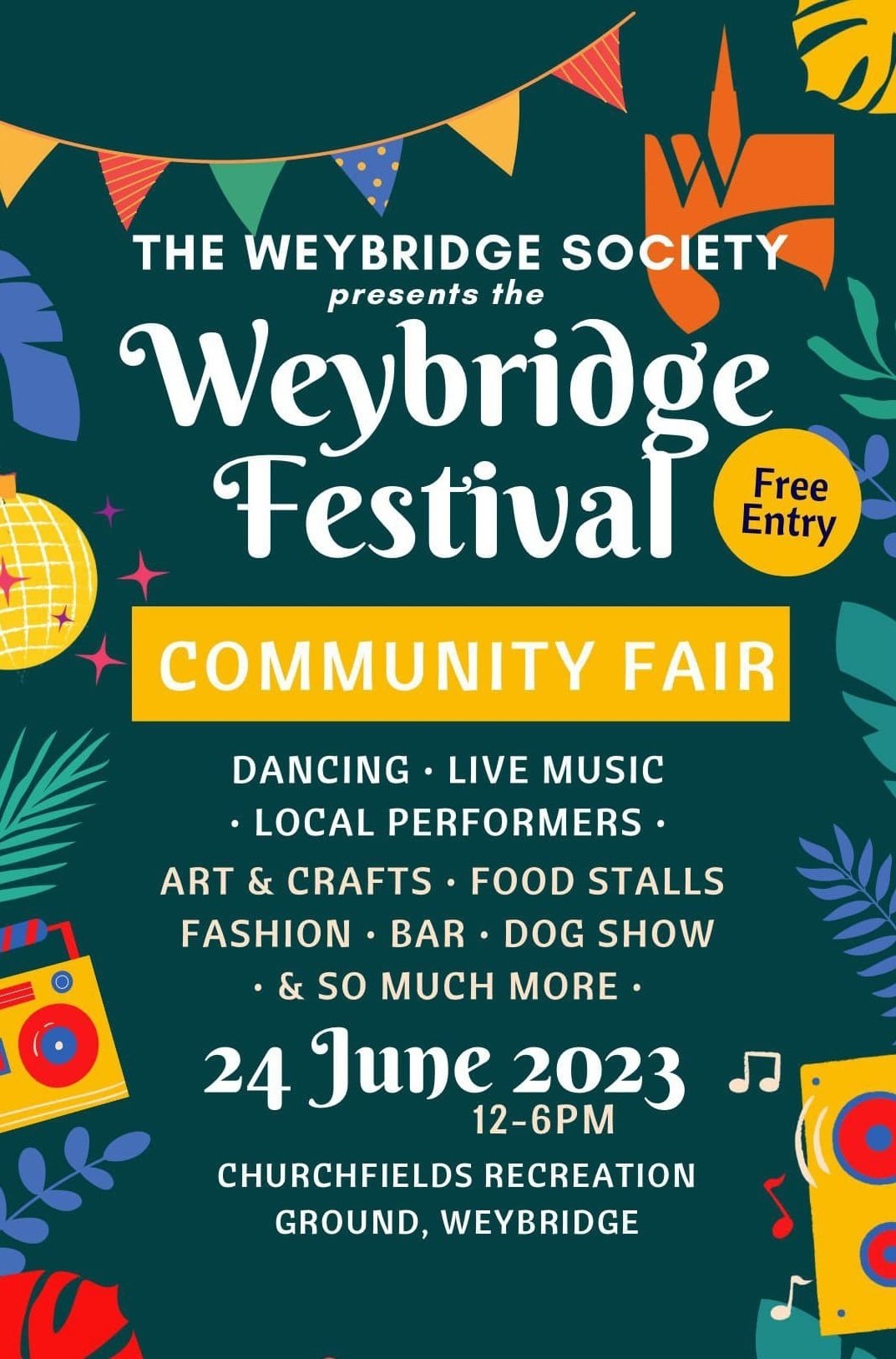 WEYBRIDGE FESTIVAL COMMUNITY FAIR Lettings & Estate Agents in Walton