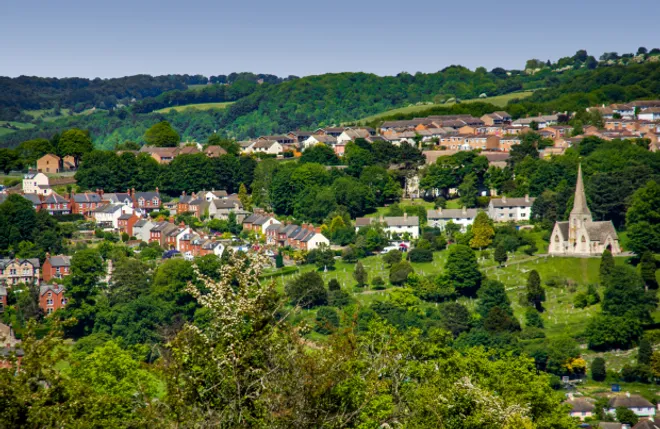 Stroud aerial view